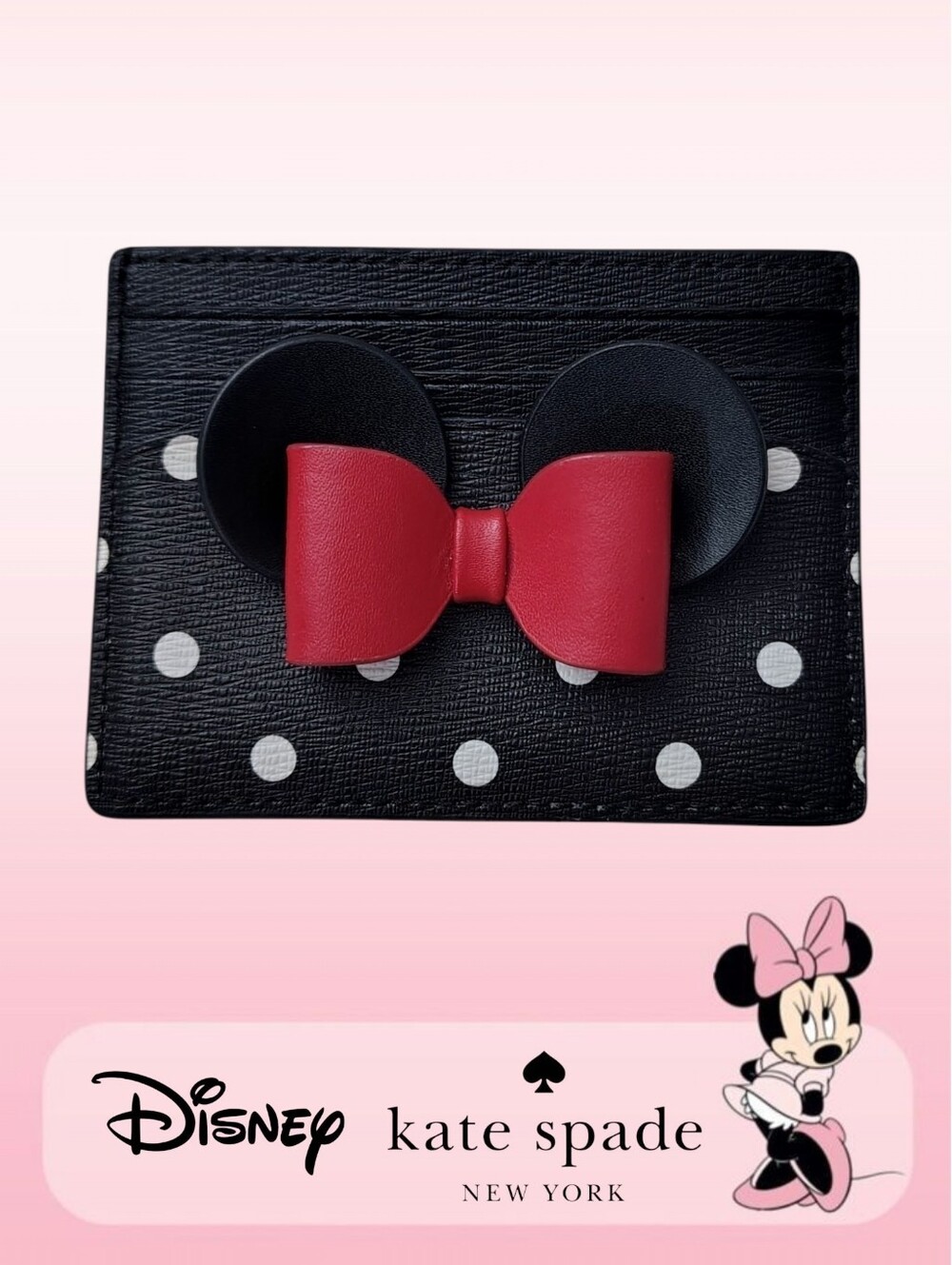 Kate Spade x Disney Minnie Mouse Cardholder